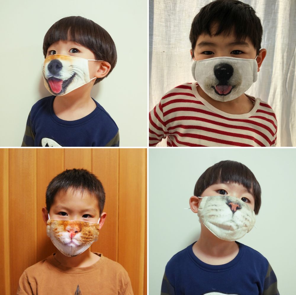 Kidsも楽しく着用できるタオルマスク ブログ