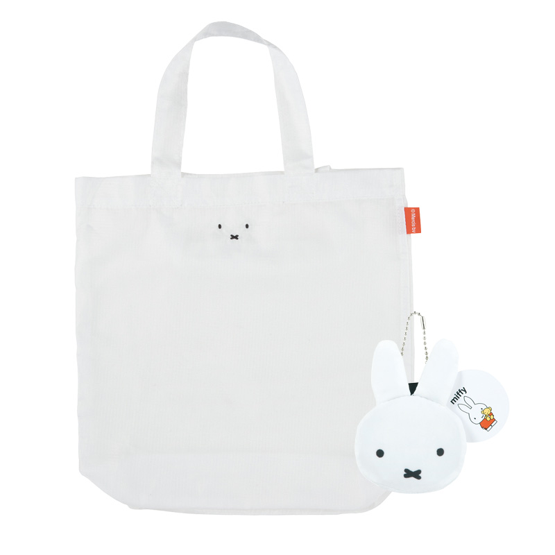 パッカブルエコバッグ Dick Bruna   WHITE